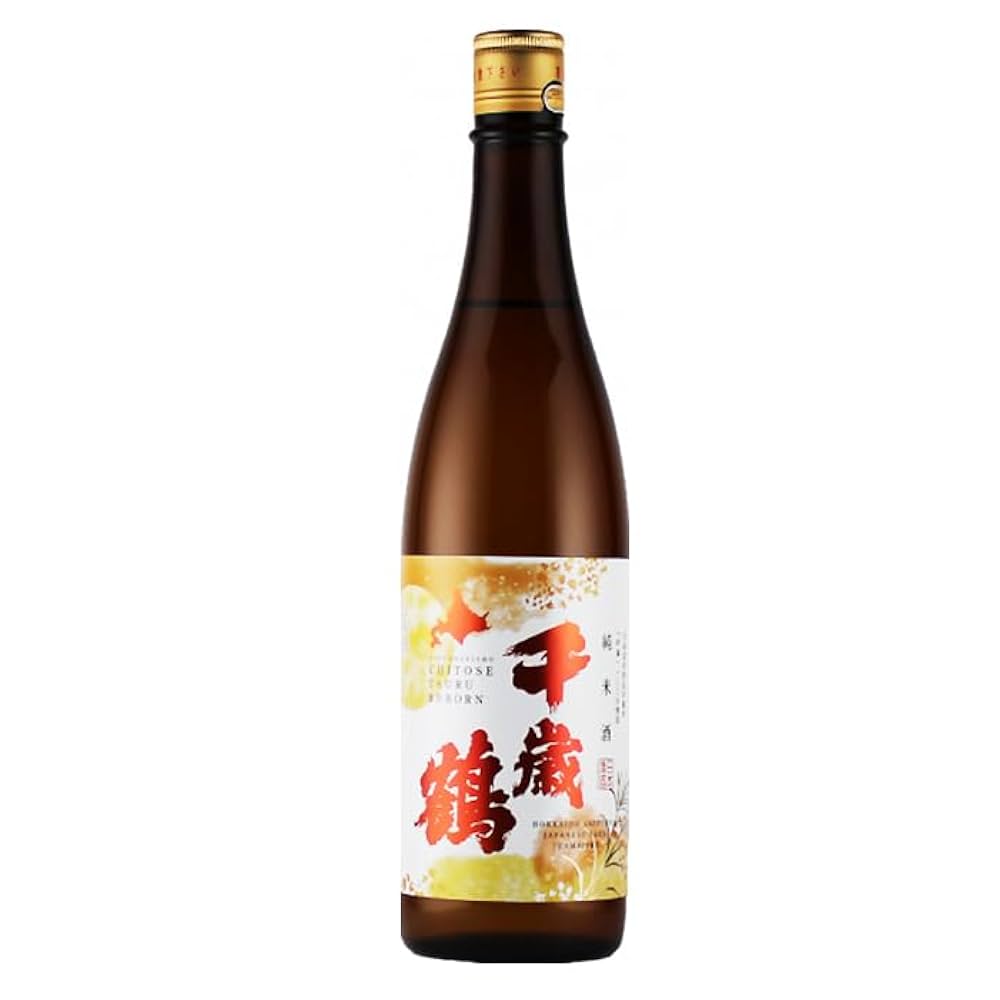 Amazon.co.jp: 限定生産 千歳鶴 純米 720ml 日本酒 北海道 地酒